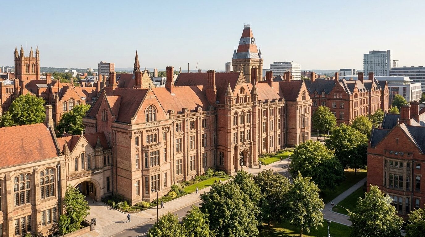 Univ. of Greater Manchester 캠퍼스 본관 건물
